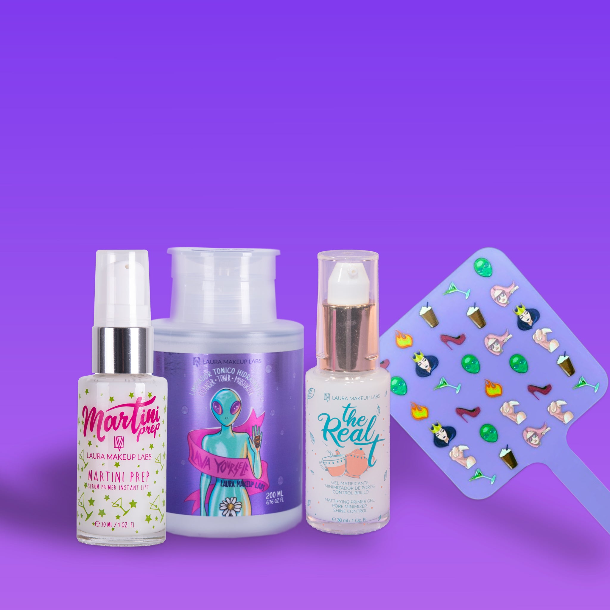 Kit Piel Mom: Martini Prep + Real T + Lava y Espejo Gratis
